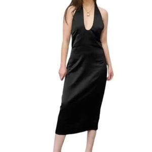 Brand new with tags Jason Wu Black halter dress